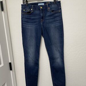 Seven (7) for All Mankind The Ankle Skinny Jeans - Size 29 - Air Denim!